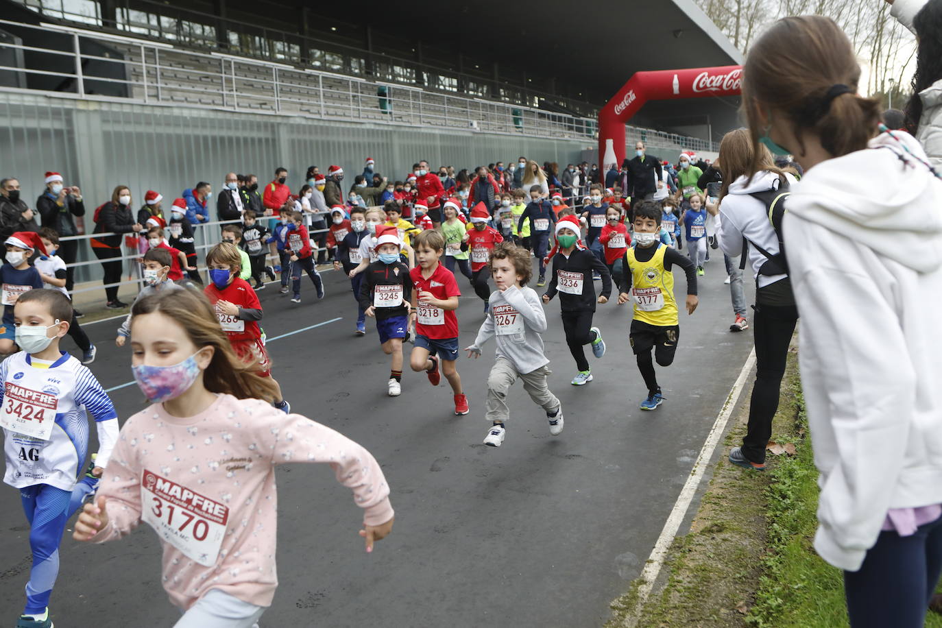 Fotos: Así fue la Carrera de Nochebuena de los niños