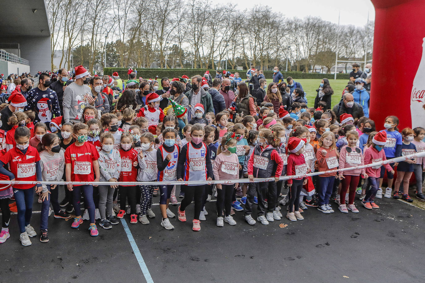 Fotos: Así fue la Carrera de Nochebuena de los niños