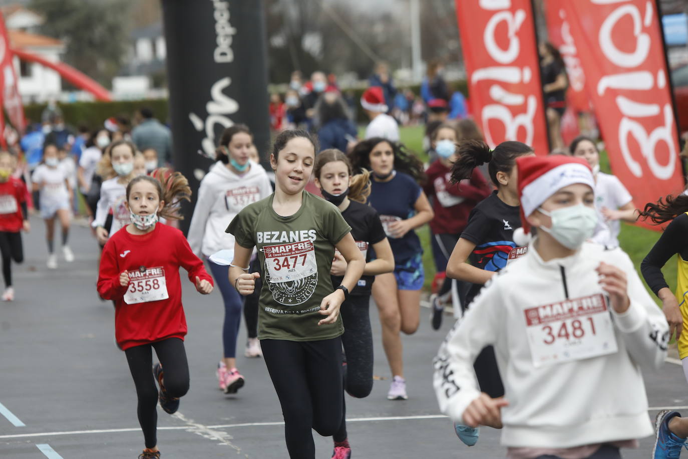 Fotos: Así fue la Carrera de Nochebuena de los niños