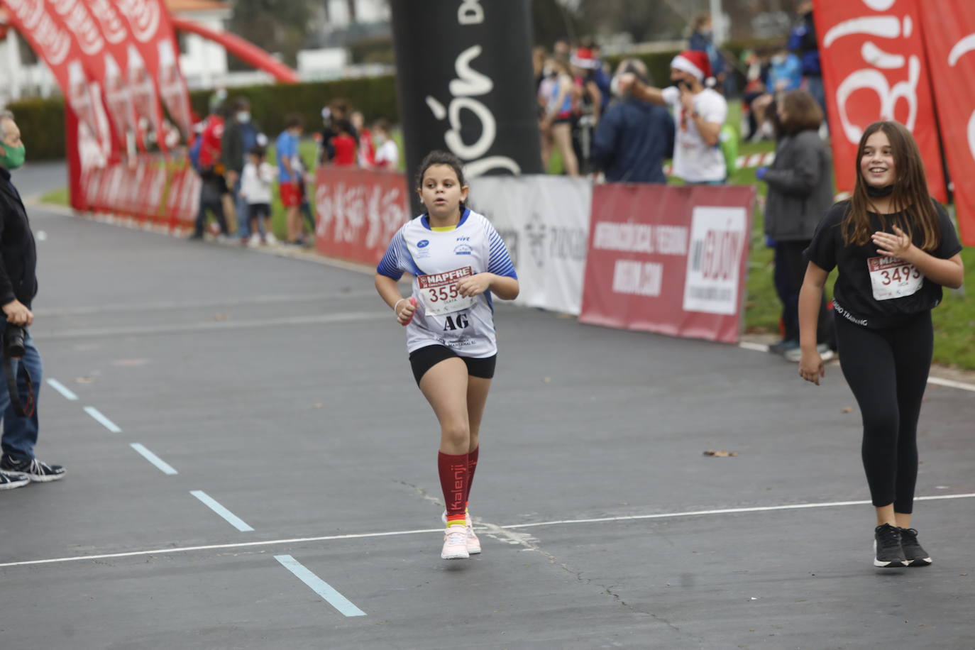 Fotos: Así fue la Carrera de Nochebuena de los niños