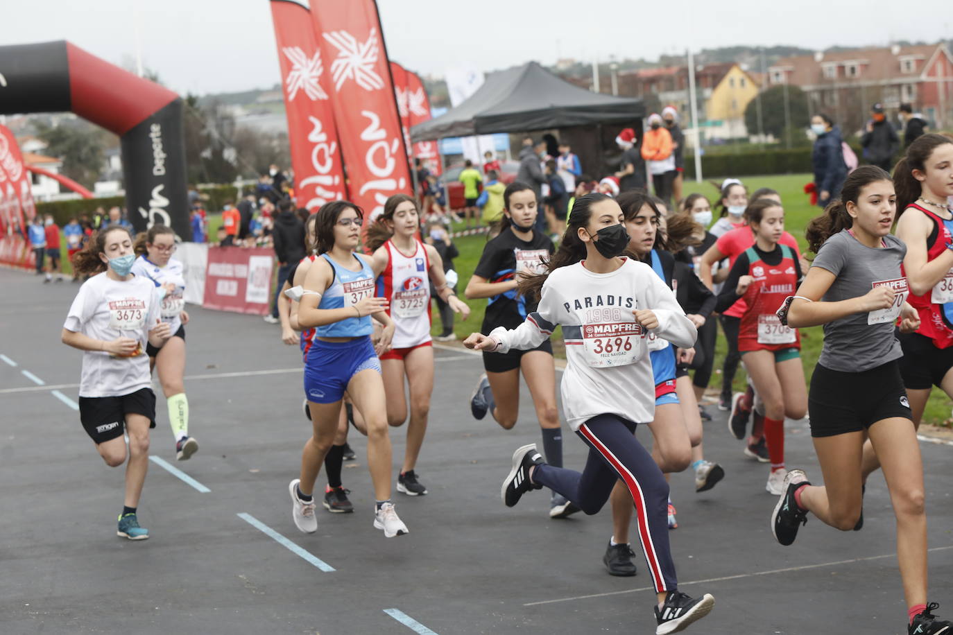 Fotos: Así fue la Carrera de Nochebuena de los niños