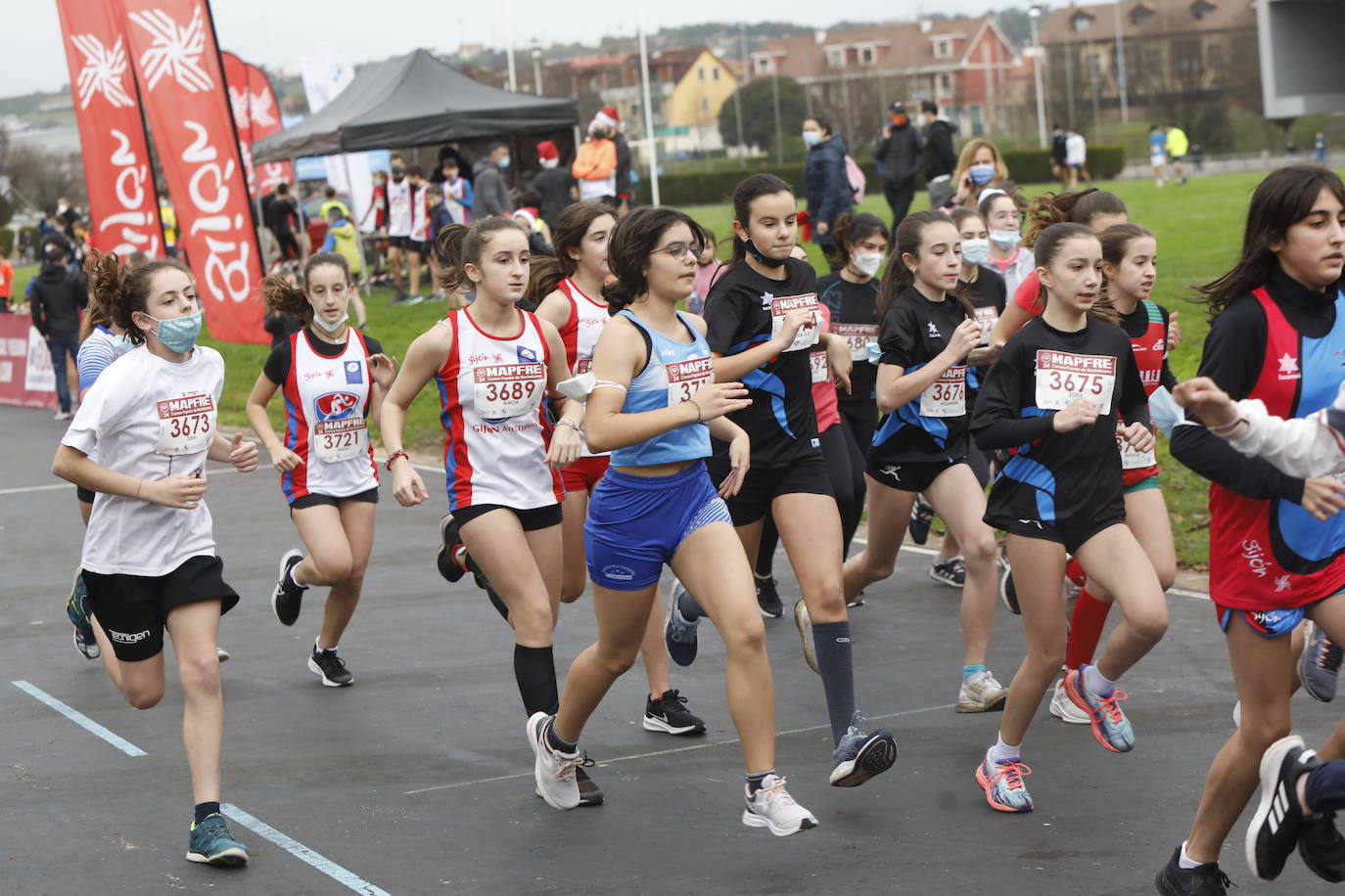 Fotos: Así fue la Carrera de Nochebuena de los niños