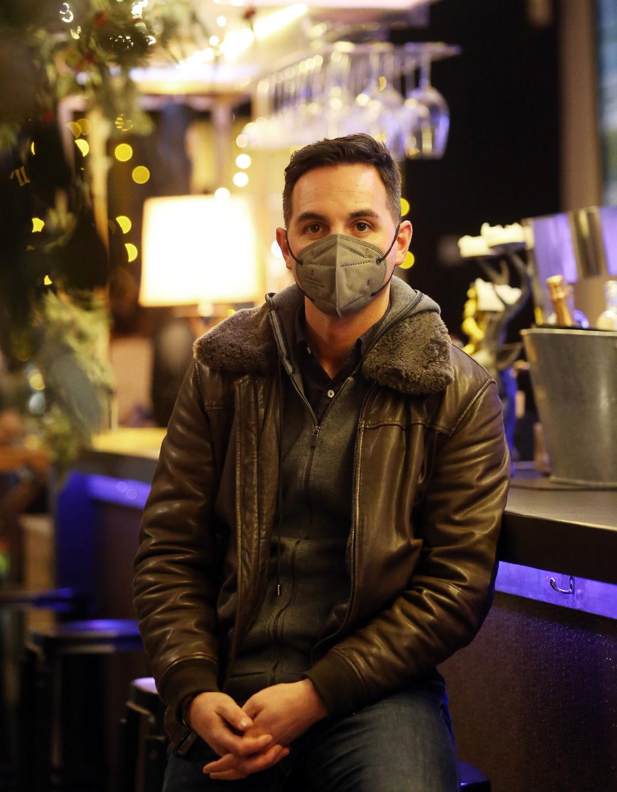 El presidente de la Ruta de los Vinos, Edén Jiménez, en el Secreto a Voces. 