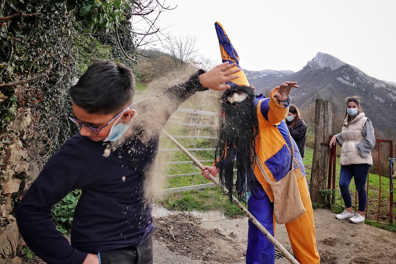 Fotos: El Aguinaldo pongueto regresa a las calles de Beleño