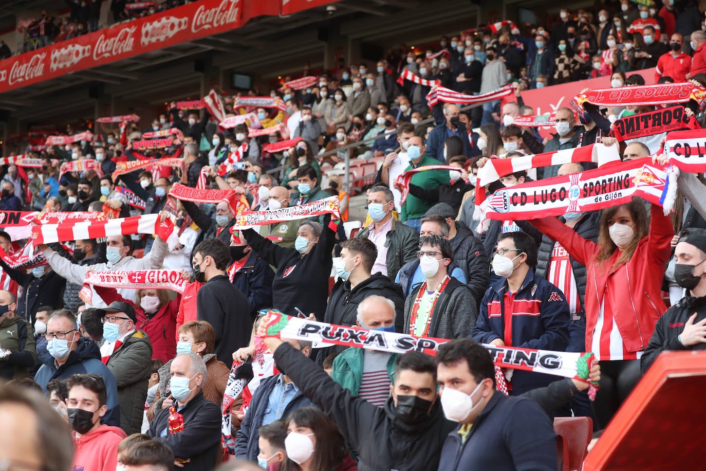 Fotos: ¿Estuviste en el Sporting - Lugo? ¡Búscate!