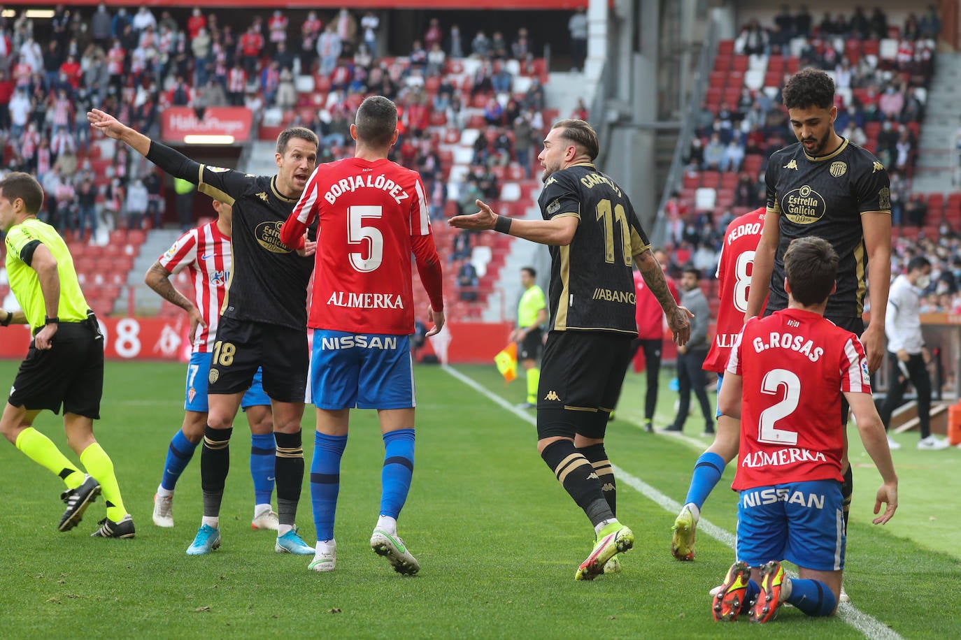 Fotos: Las imágenes de las mejores jugadas del Sporting - Lugo