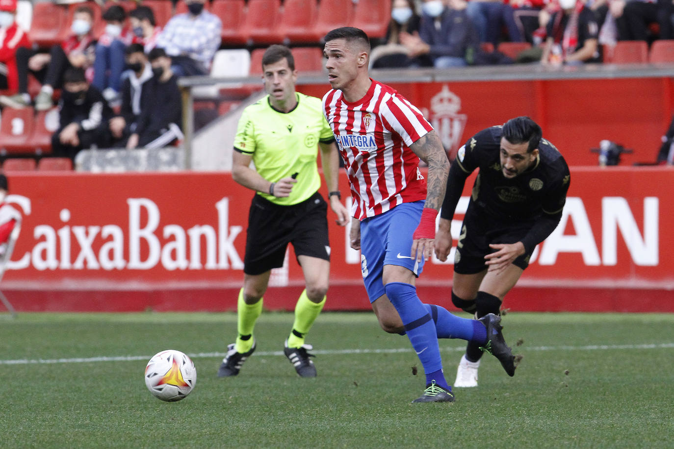 Fotos: Las imágenes de las mejores jugadas del Sporting - Lugo