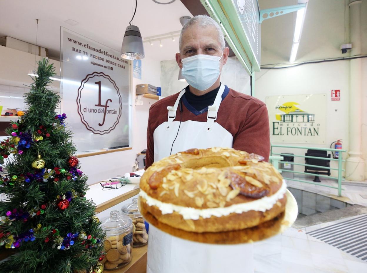 El 1 del Fontán. Elaboran un roscón sin gluten, para celiacos.