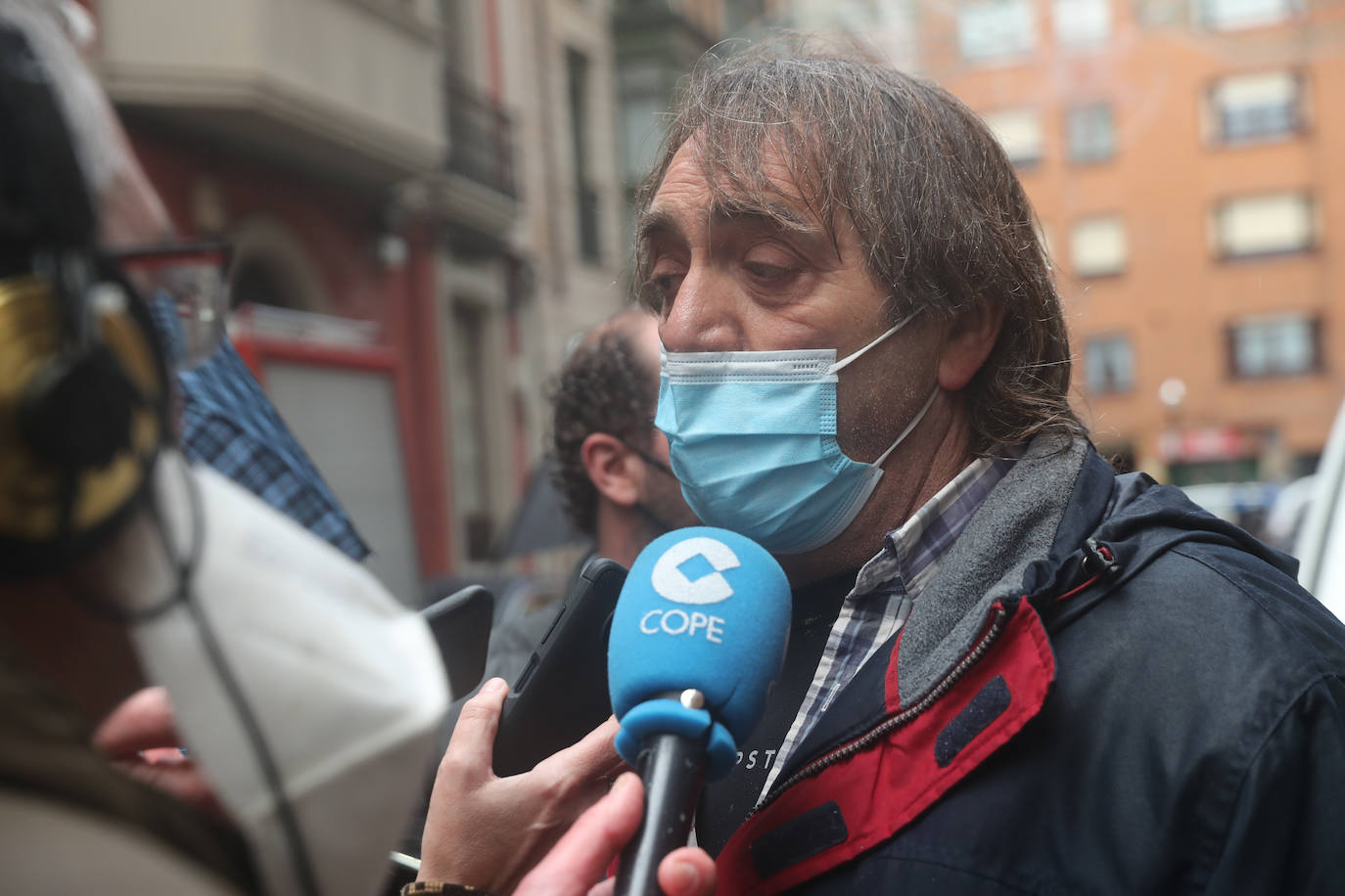 Vicente Moirón, uno de los heridos. 