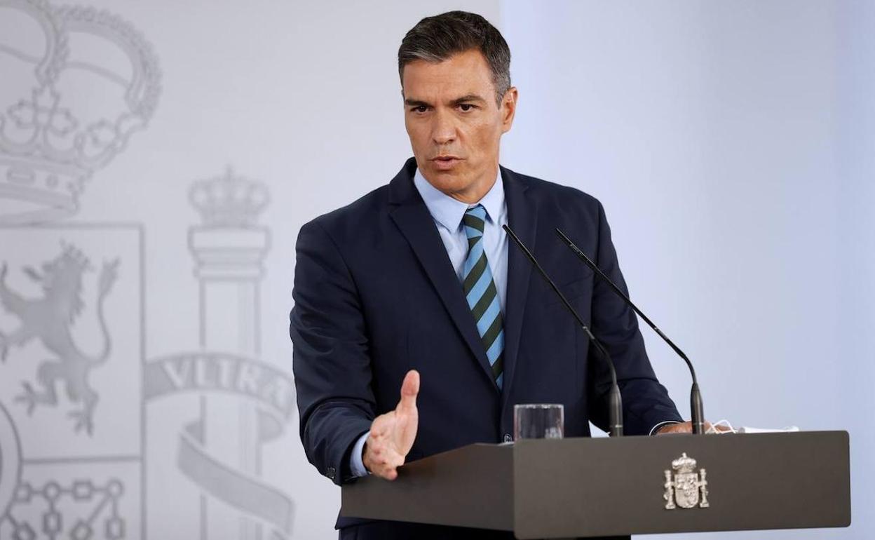 Pedro Sánchez.