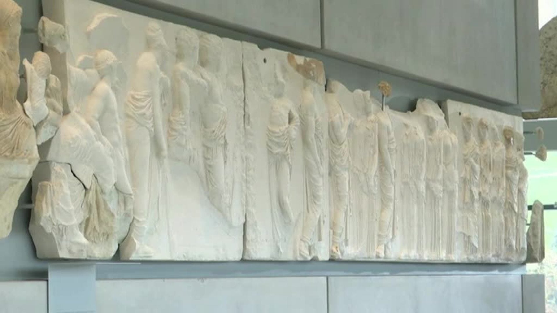 Un fragmento del Partenón regresa a Atenas tras años en Sicilia