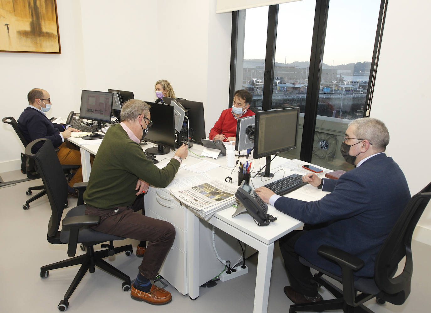 La Mesa de Redacción.