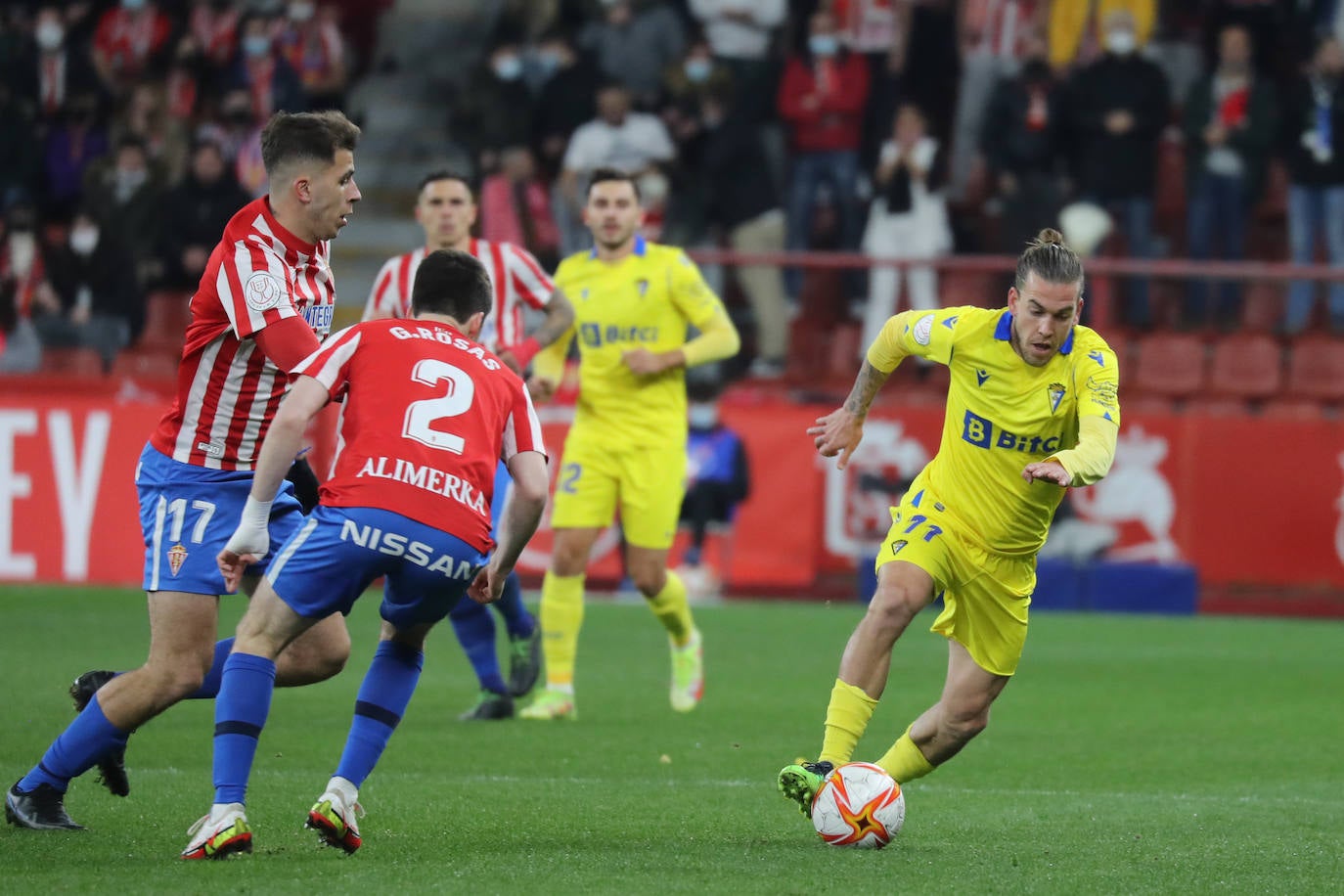 Fotos: Las mejores jugadas del Sporting-Cádiz