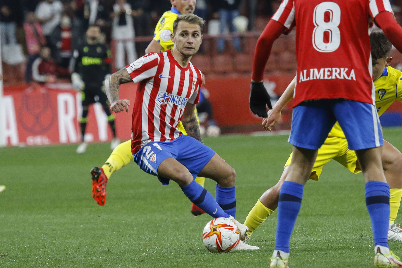 Fotos: Las mejores jugadas del Sporting-Cádiz