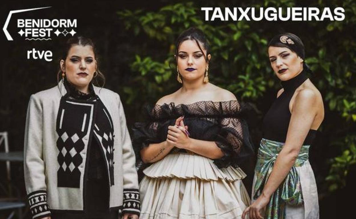 El trío Tanxugueiras interpretará su tema 'Terra' en el Benidorm Fest.