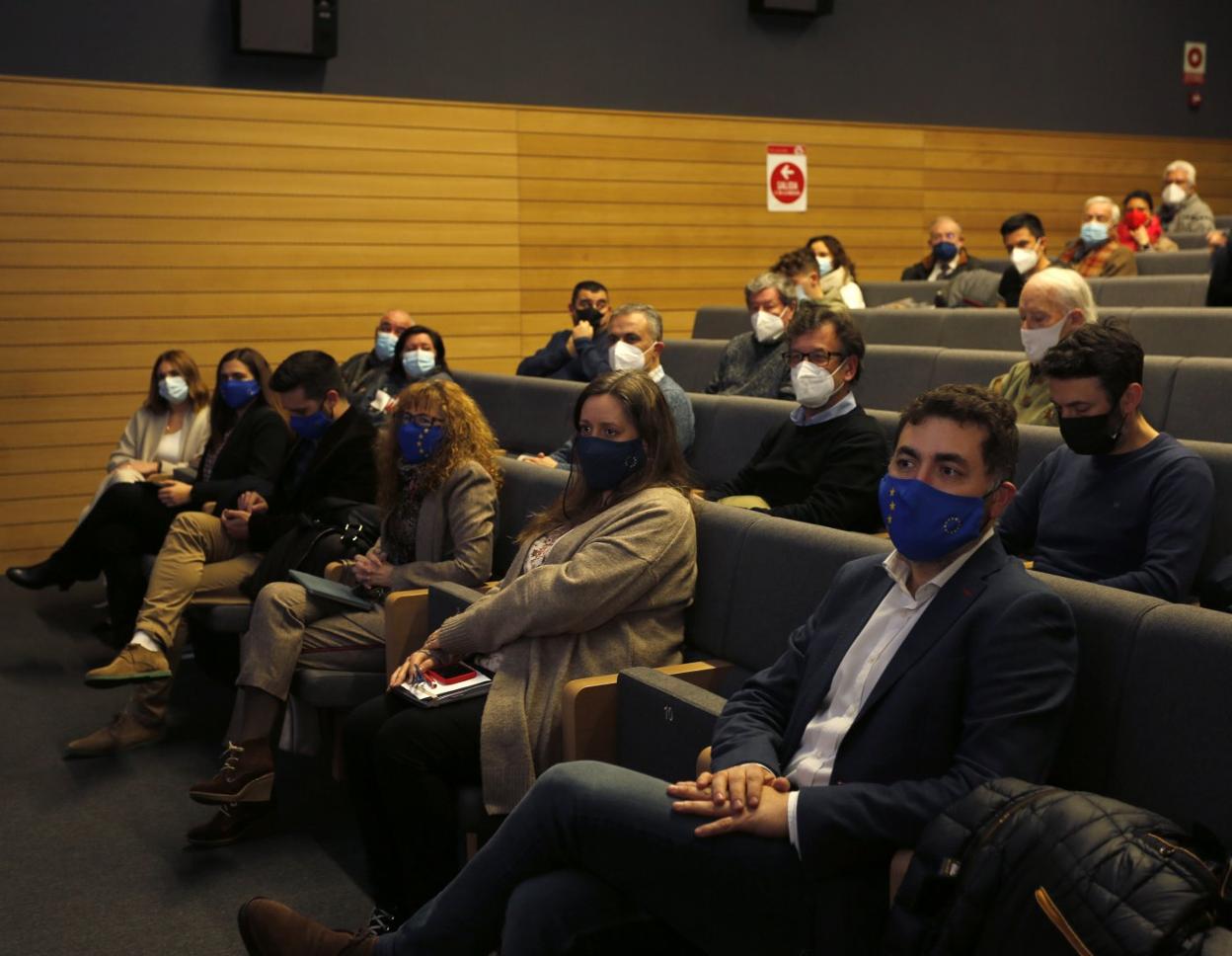 El eurodiputado Jonás Fernández partiicpó en la conferencia sobre el Futuro de Europa. 
