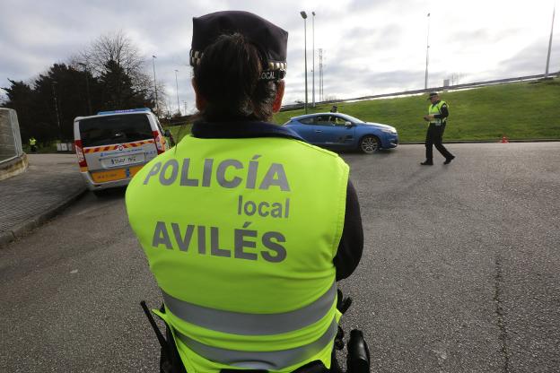 Cinco multas cada día por el exceso de velocidad en las nuevas zonas 30 de Avilés