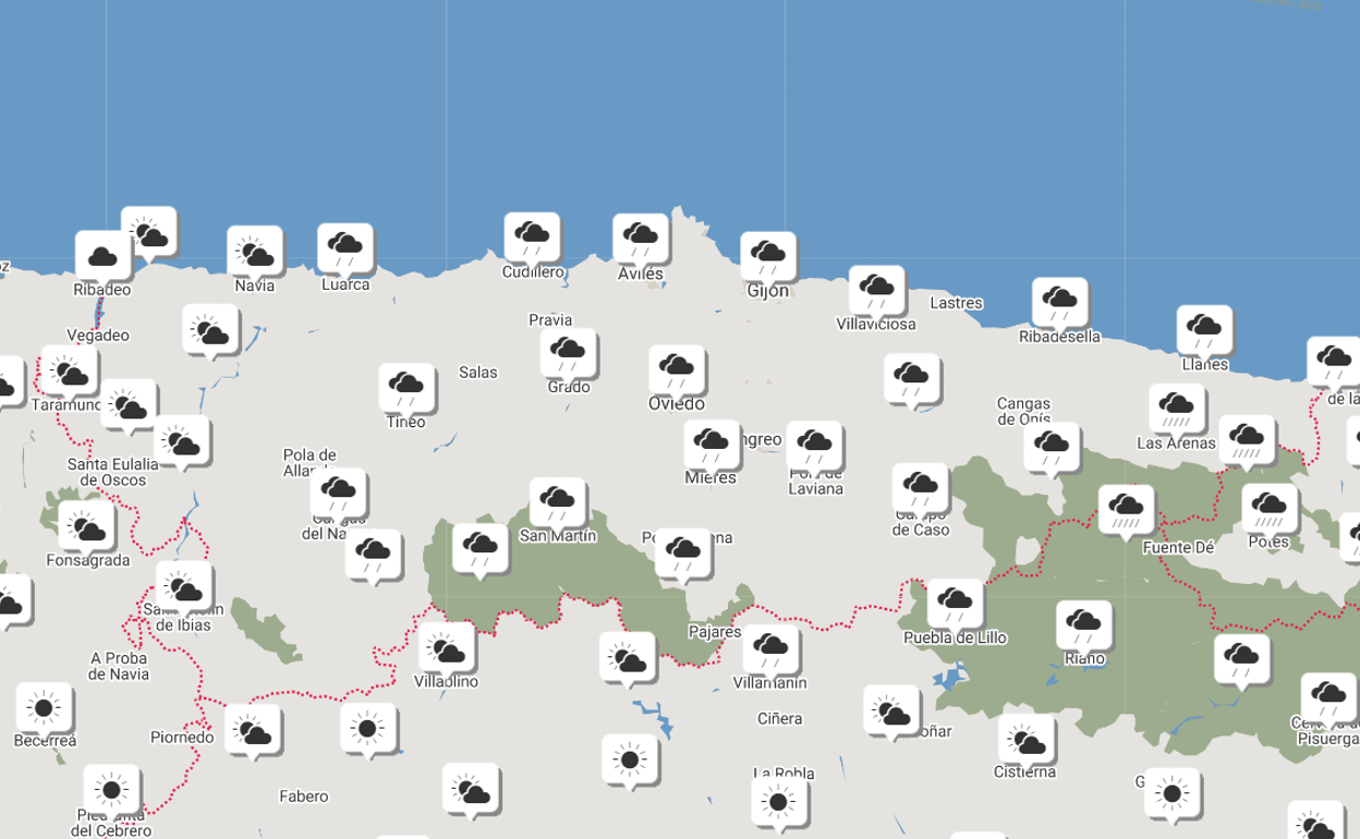 Los claros terminarán saliendo en Asturias
