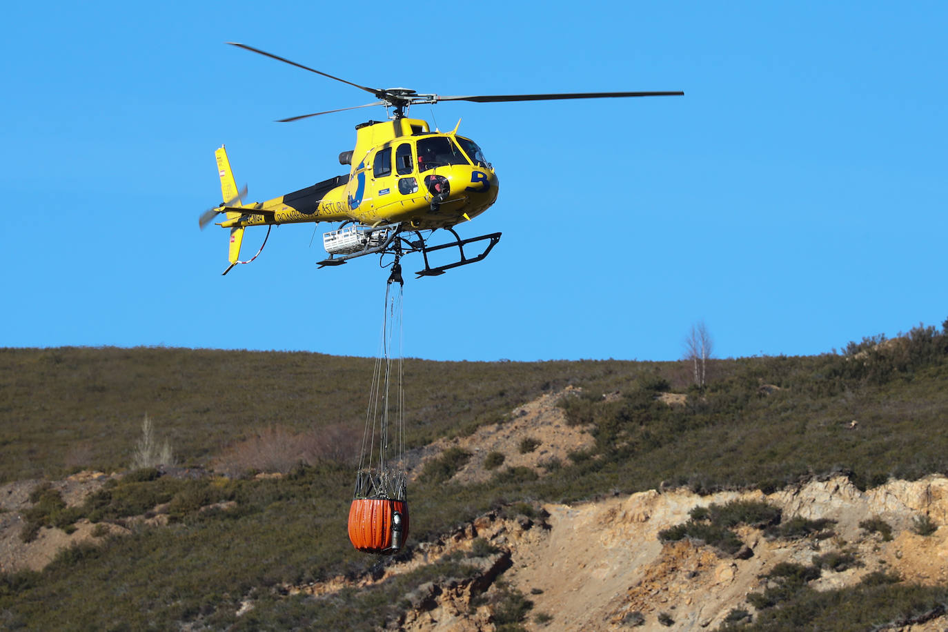 La rápida actuación de los servicios de emergencias impidió que el incendio entrase en la reserva natural de Muniellos, situada en la vertiente inmediatamente aledaña a la zona donde se estaba produciendo el fuego, que tiene todos las indicios de haber sido provocado, como comentaron algunos vecinos de la zona.