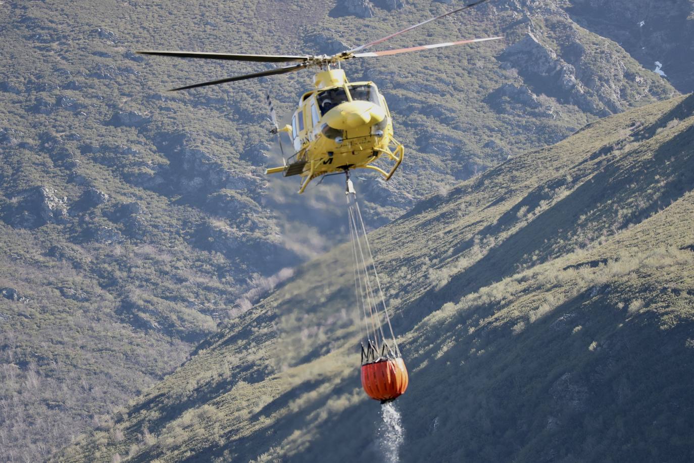 La rápida actuación de los servicios de emergencias impidió que el incendio entrase en la reserva natural de Muniellos, situada en la vertiente inmediatamente aledaña a la zona donde se estaba produciendo el fuego, que tiene todos las indicios de haber sido provocado, como comentaron algunos vecinos de la zona.