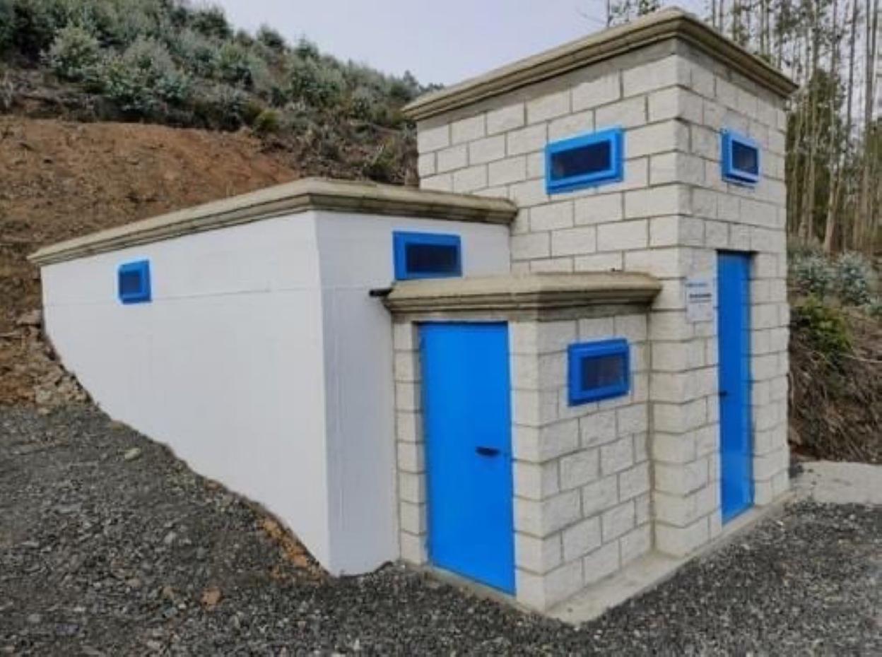 Una de las inversiones fue para la construcción del nuevo depósito de agua de Santoseso.