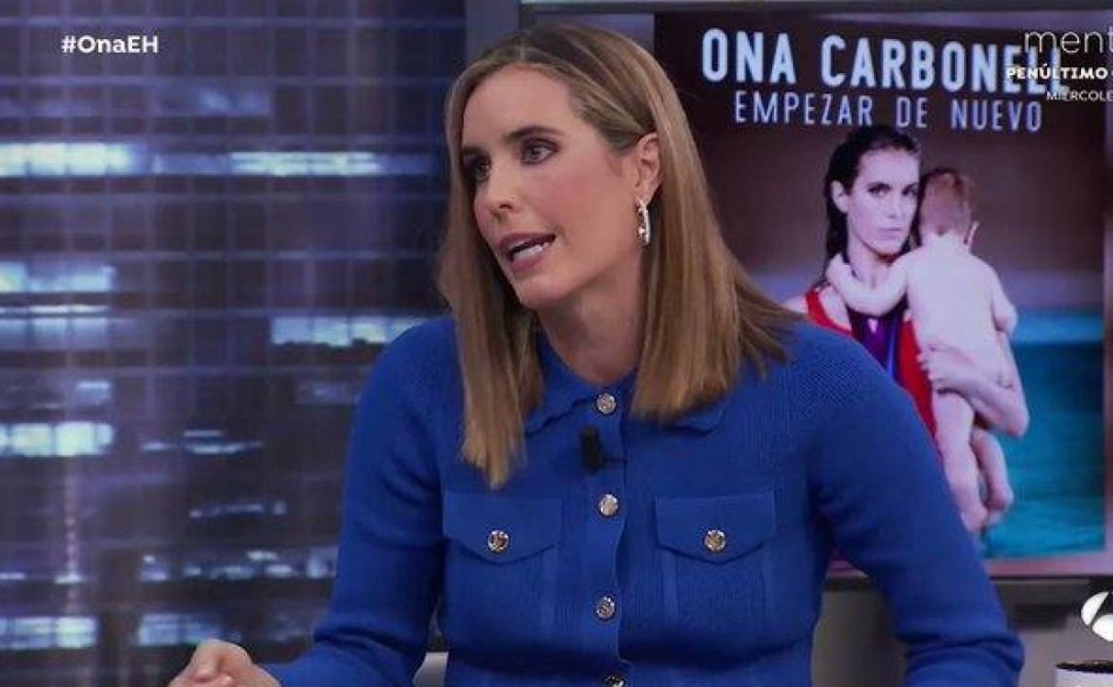 La medallista olímpica Ona Carbonell, en El Hormiguero