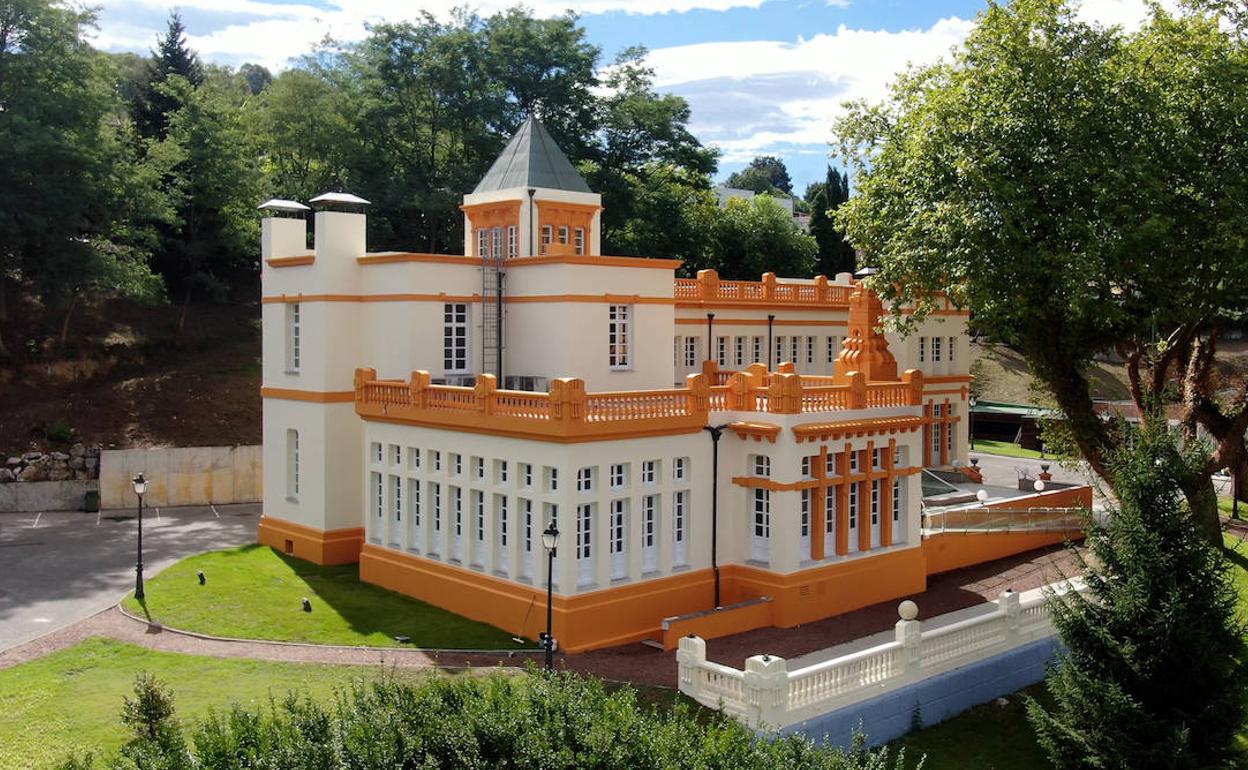 El hotel Palacio de las Nieves. 