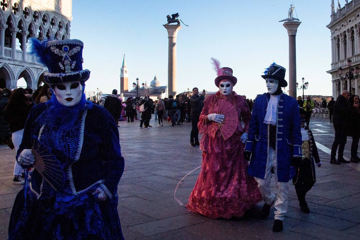 El carnaval de Venecia comenzó el pasado 12 de febrero y se prolongará hasta el próximo 1 de marzo