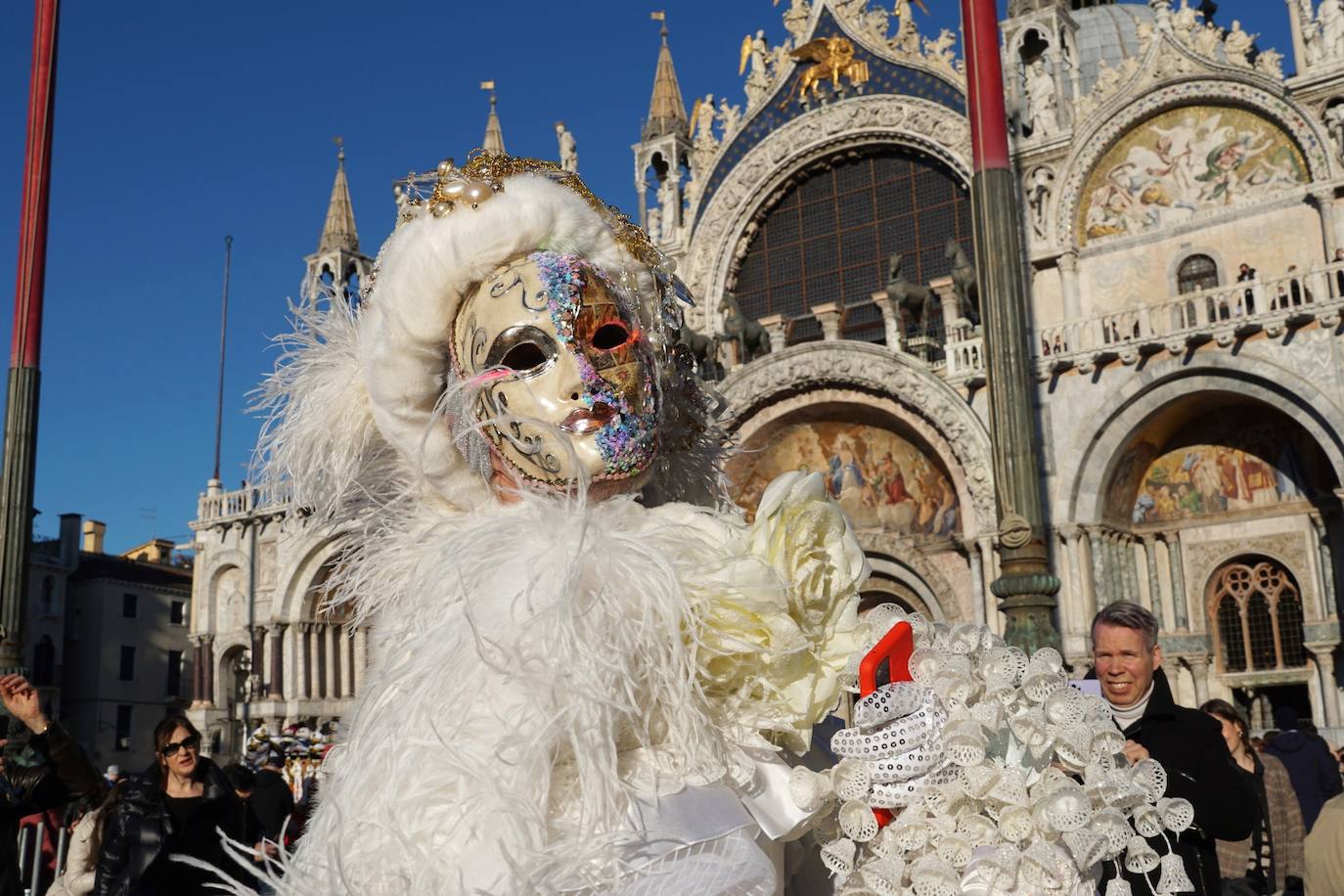 El carnaval de Venecia comenzó el pasado 12 de febrero y se prolongará hasta el próximo 1 de marzo