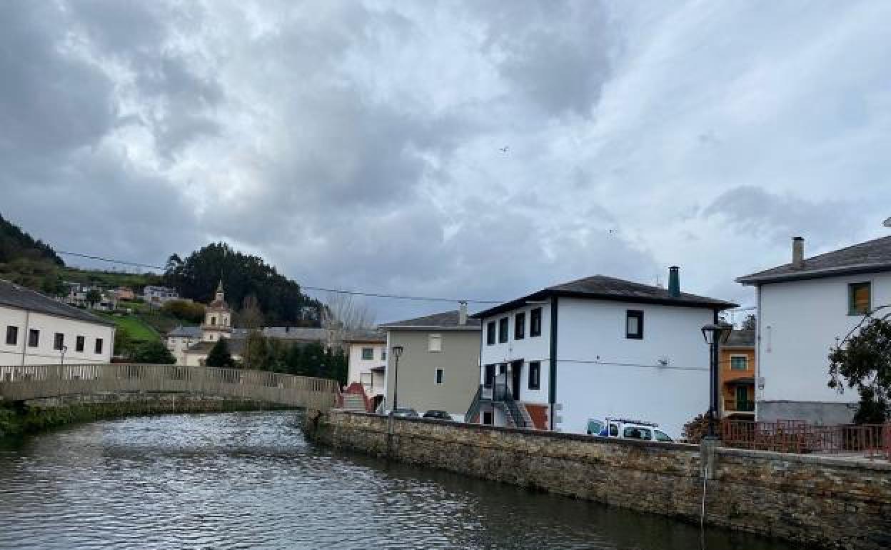 El río Suarón, a su paso por Vegadeo