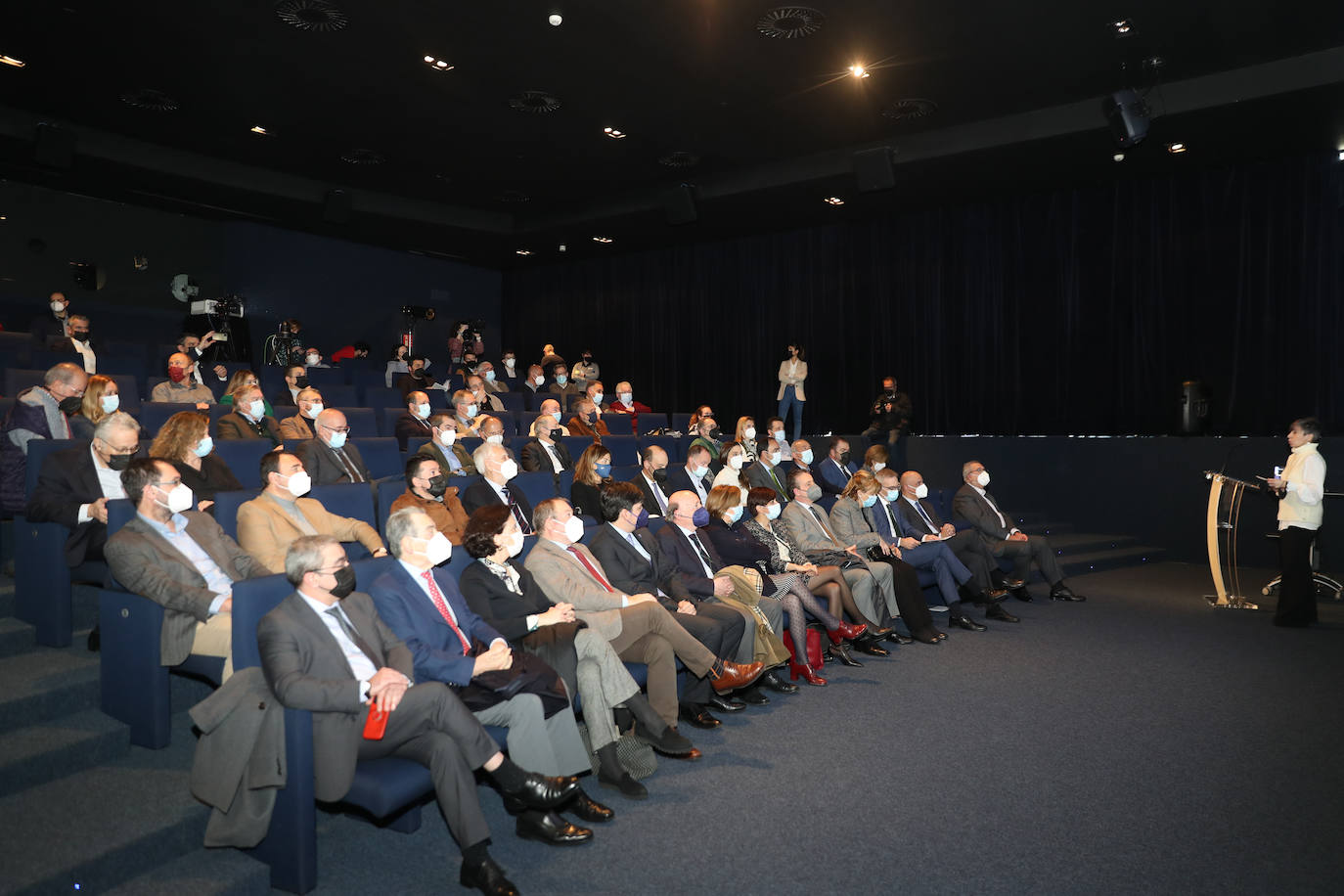 La ministra de Política Territorial y portavoz del Gobierno,Isabel Rodríguez, ha participado este jueves en un acto sobre 'La importancia de las ciudades en la construcción europea. Una visión desde Asturias', en el Centro Niemeyer