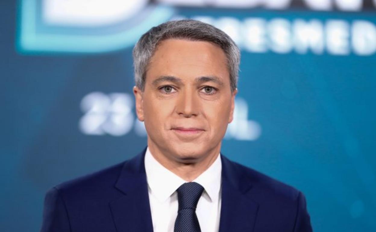 El periodista Vicente Vallés, ganador del Primavera de Novela 2022. 