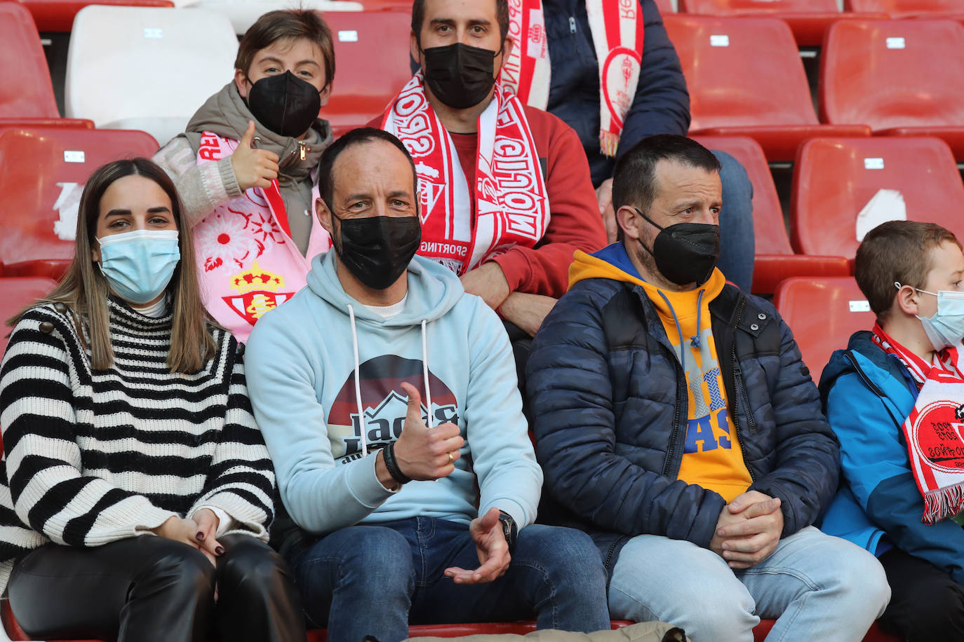 Fotos: ¿Estuviste en el Sporting-Ponferradina? ¡Búscate!