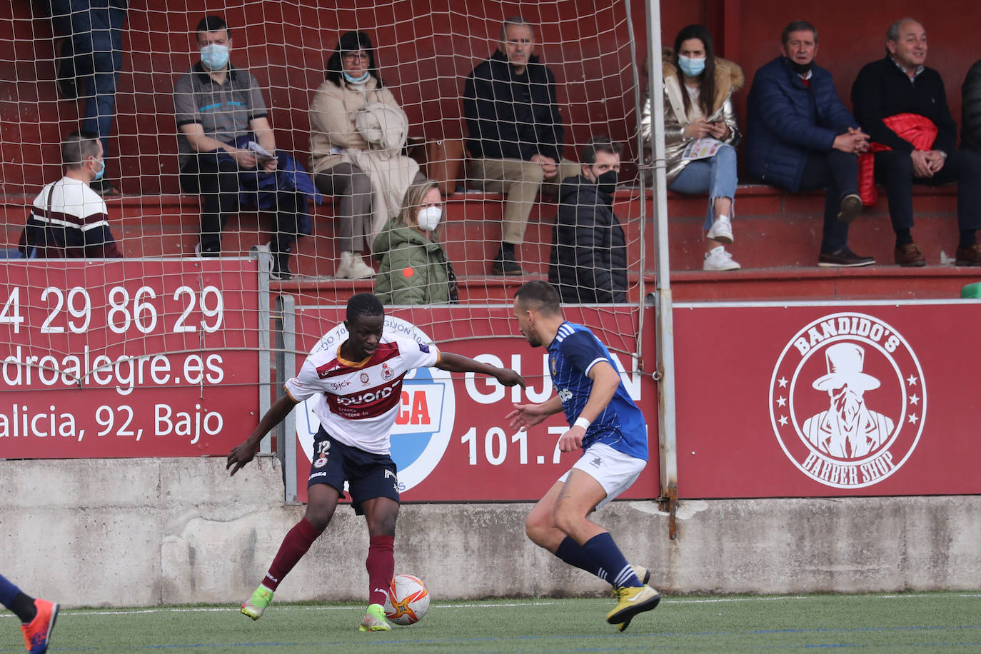 Fotos: Las mejores jugadas del Mosconia-Gijón Industrial