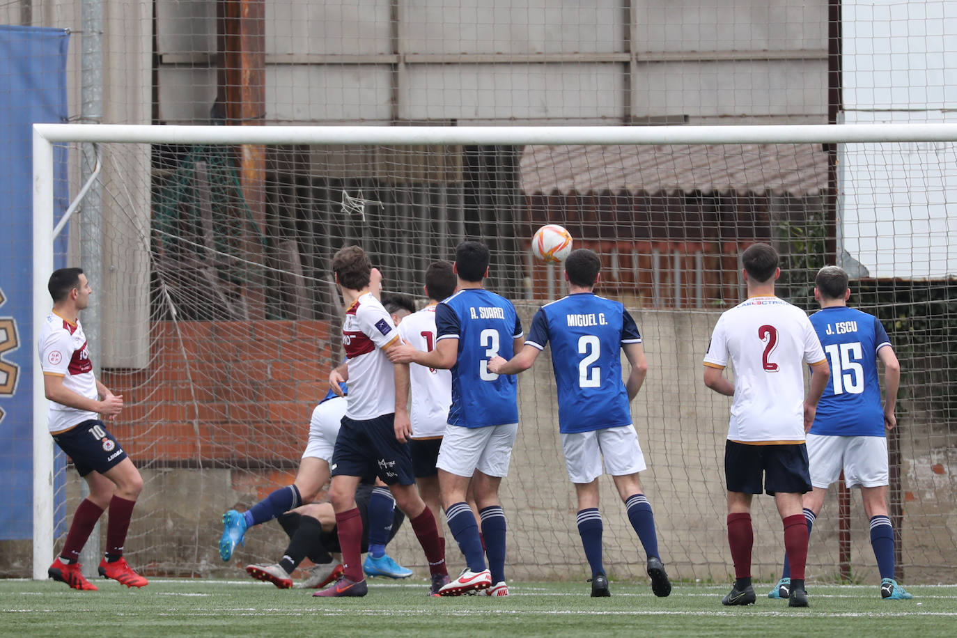 Fotos: Las mejores jugadas del Mosconia-Gijón Industrial