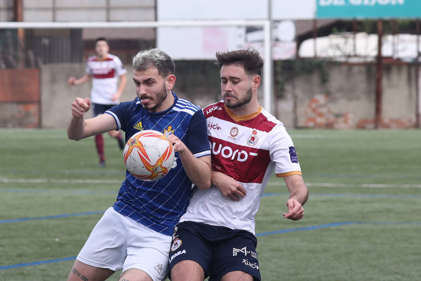 Fotos: Las mejores jugadas del Mosconia-Gijón Industrial