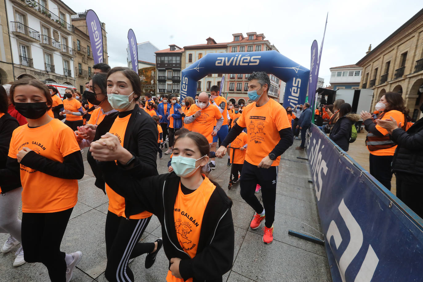 52 concejos de la región se visten de naranja en una carrera colectiva contra el cáncer infantil, organizada por la Asociación Galbán. El objetivo, recaudar fondos para promover la investigación bajo el lema «Una mejor supervivencia es posible». 