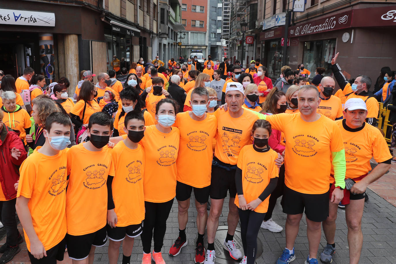 52 concejos de la región se visten de naranja en una carrera colectiva contra el cáncer infantil, organizada por la Asociación Galbán. El objetivo, recaudar fondos para promover la investigación bajo el lema «Una mejor supervivencia es posible». 