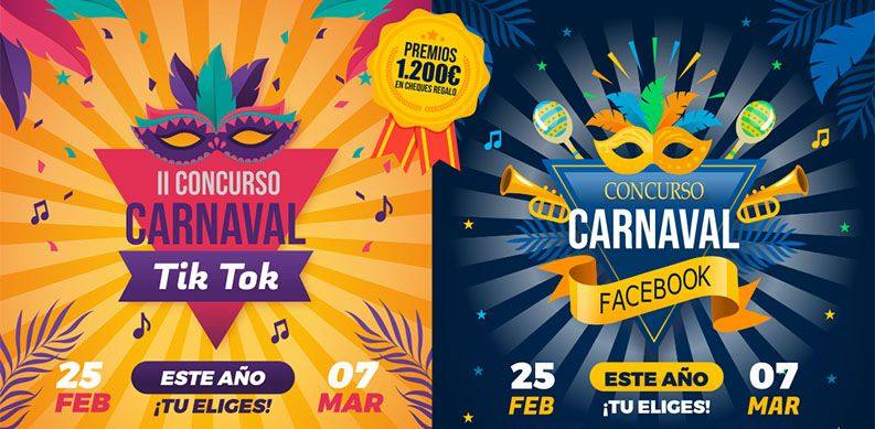 Cartel 'Carnaval Oviedo 2022. ¡Este año tú eliges!'.