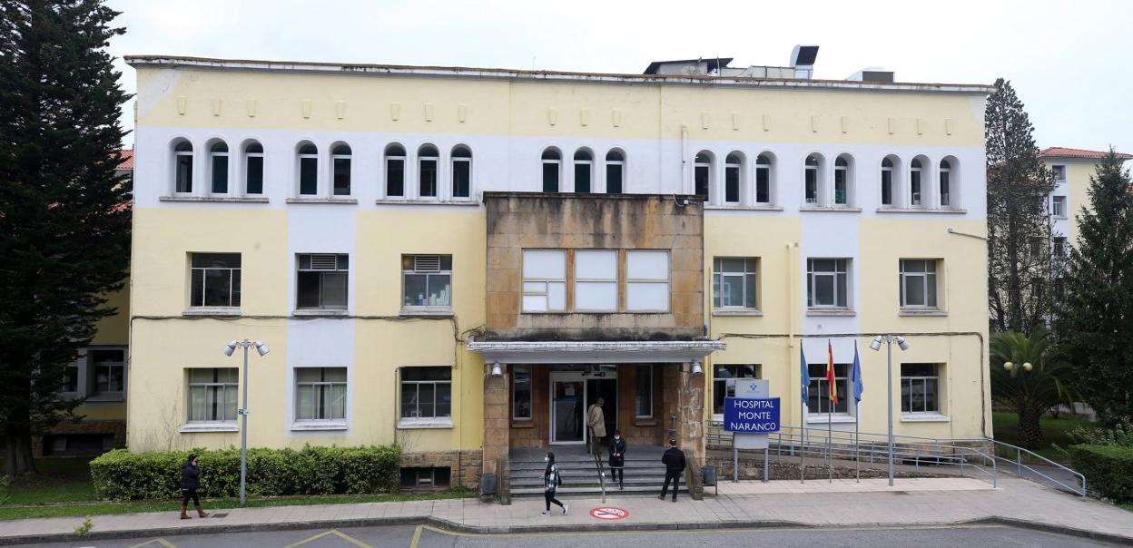 El Hospital Monte Naranco, que cumple setenta y cinco años. 