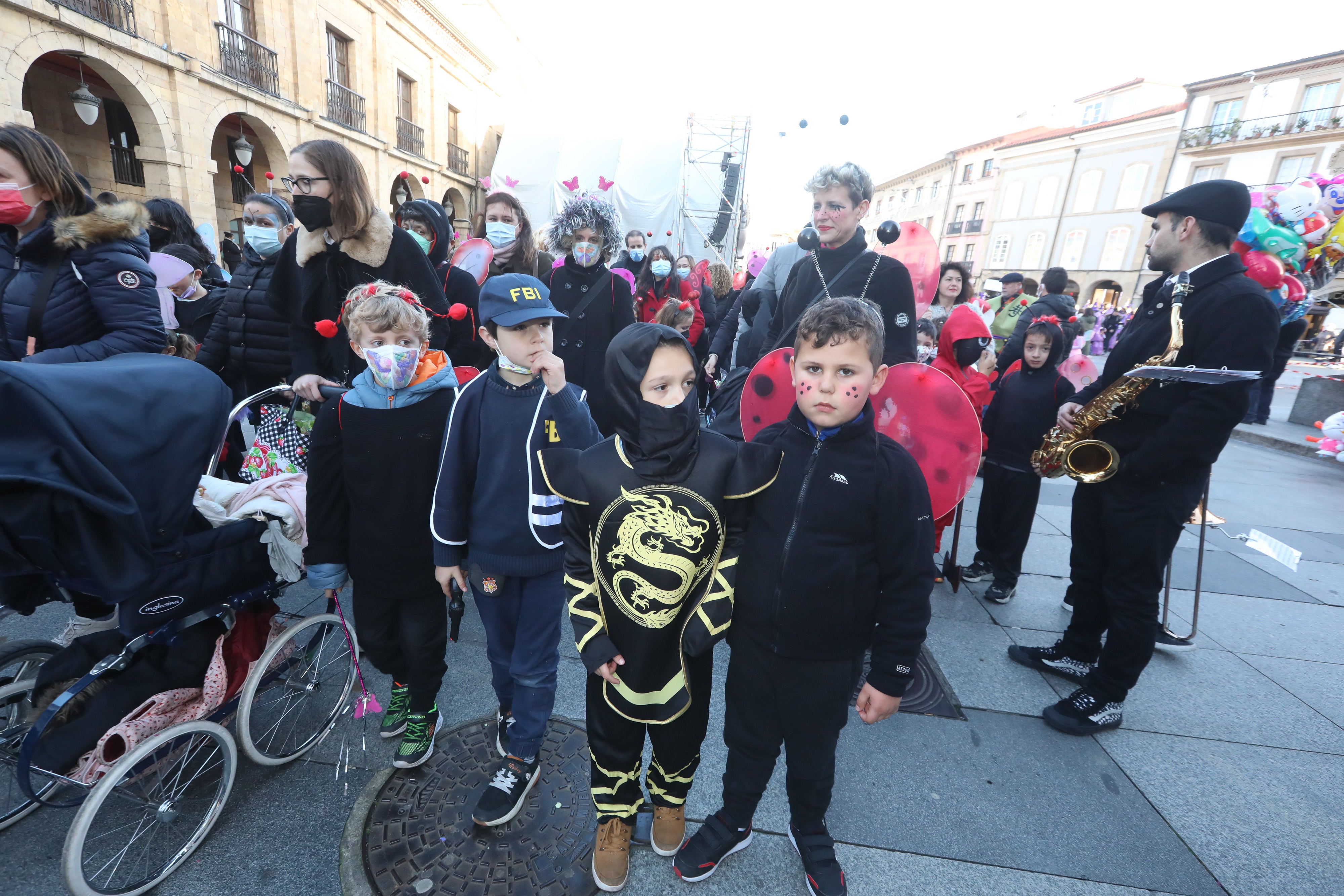 Fotos: Los escolinos se reencuentran con el Antroxu