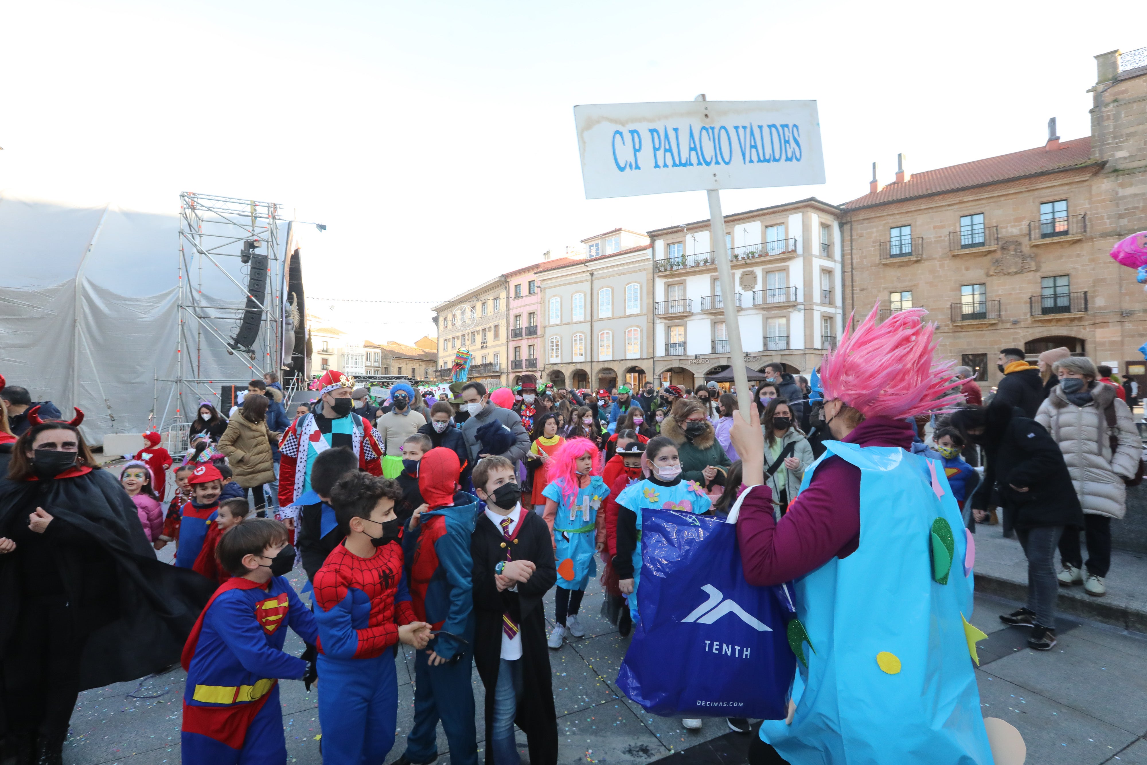 Fotos: Los escolinos se reencuentran con el Antroxu