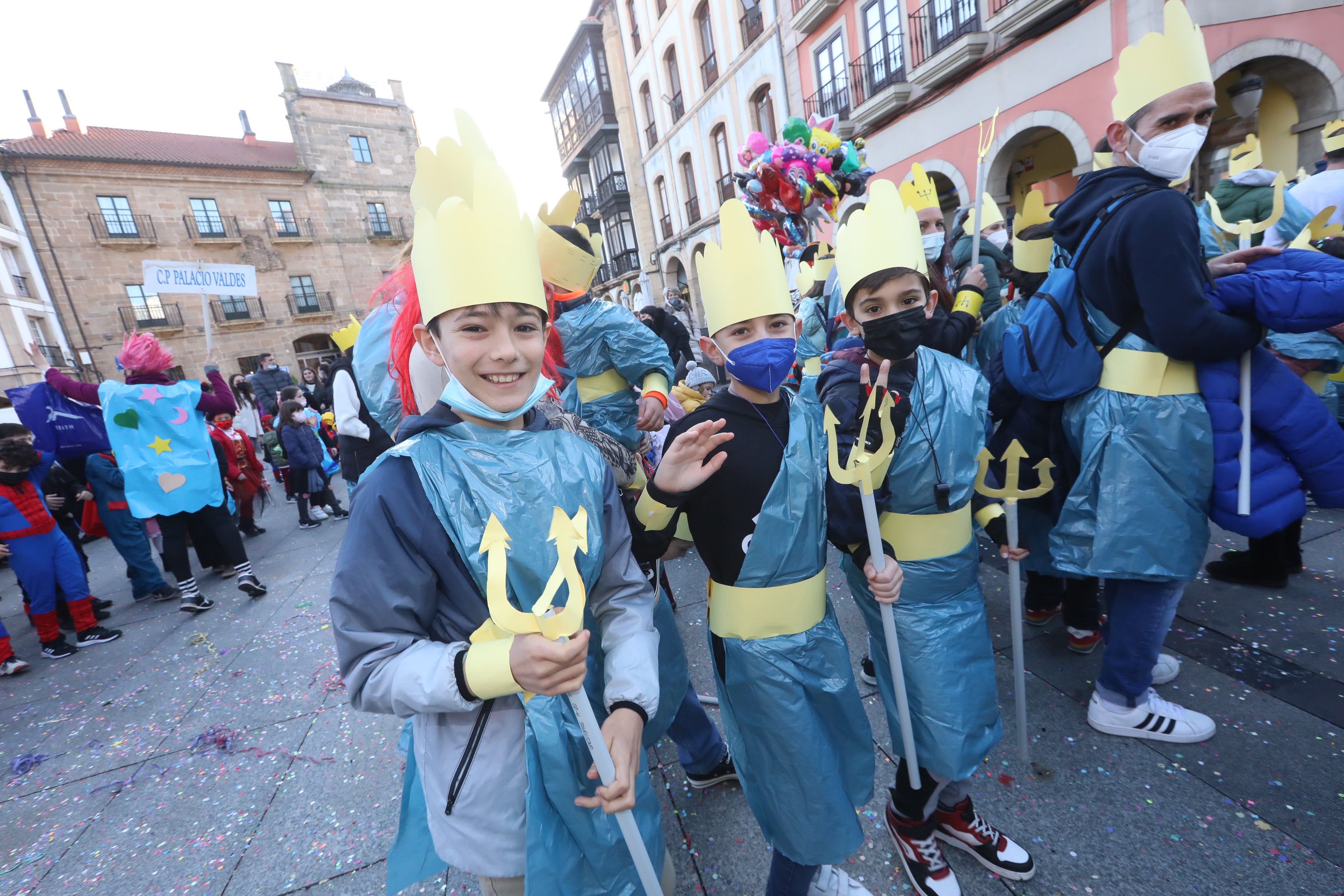 Fotos: Los escolinos se reencuentran con el Antroxu