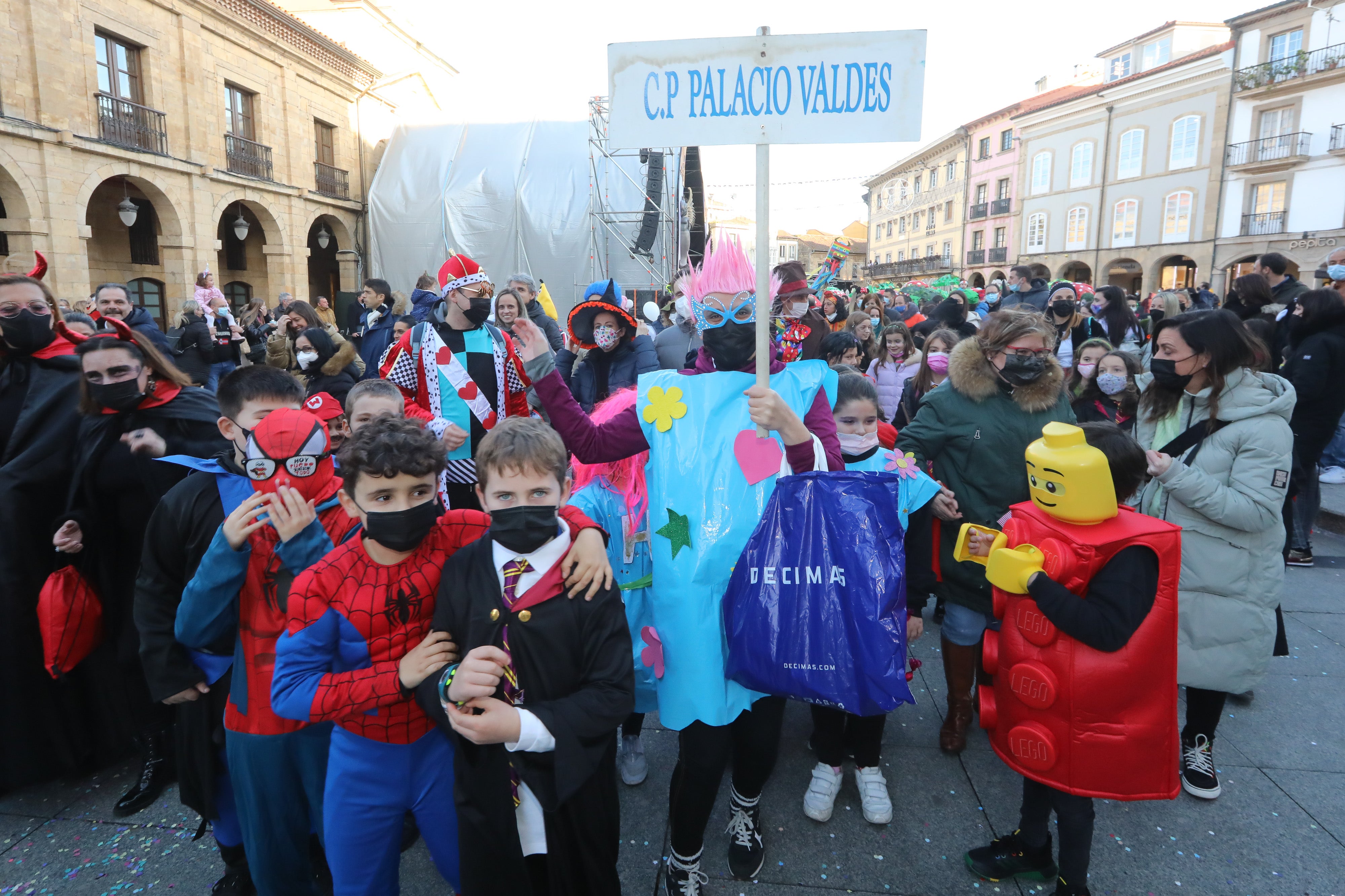 Fotos: Los escolinos se reencuentran con el Antroxu