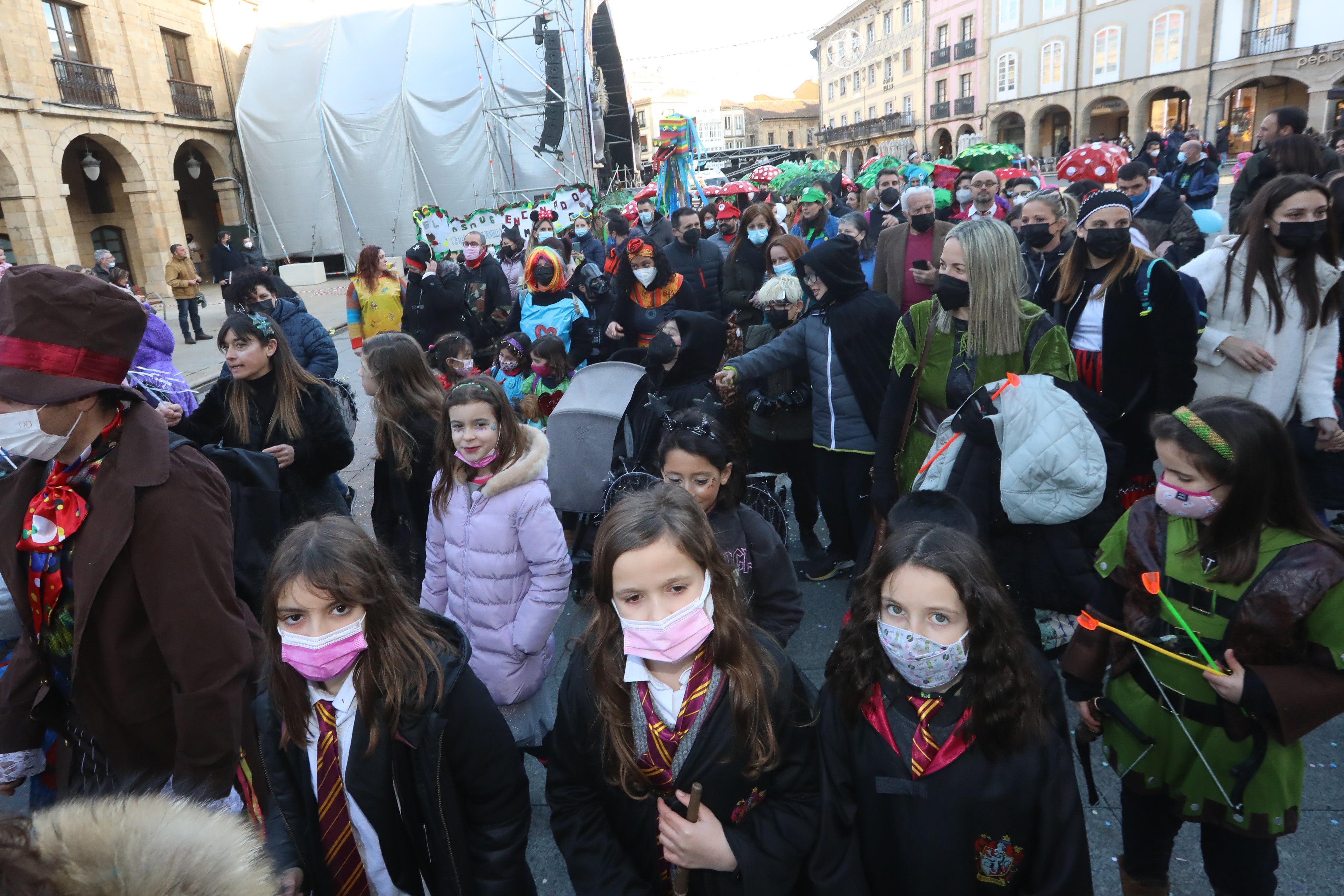 Fotos: Los escolinos se reencuentran con el Antroxu