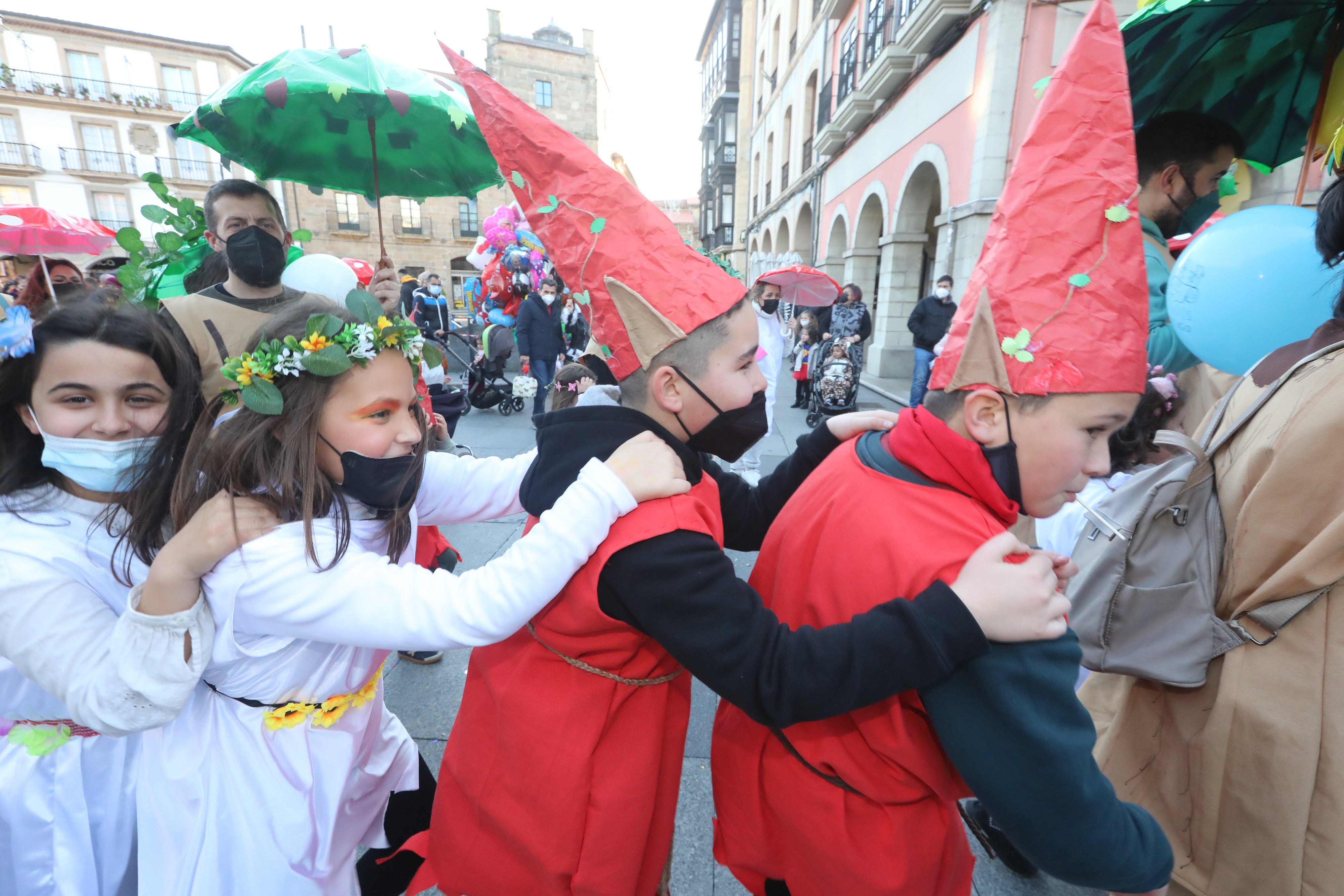 Fotos: Los escolinos se reencuentran con el Antroxu