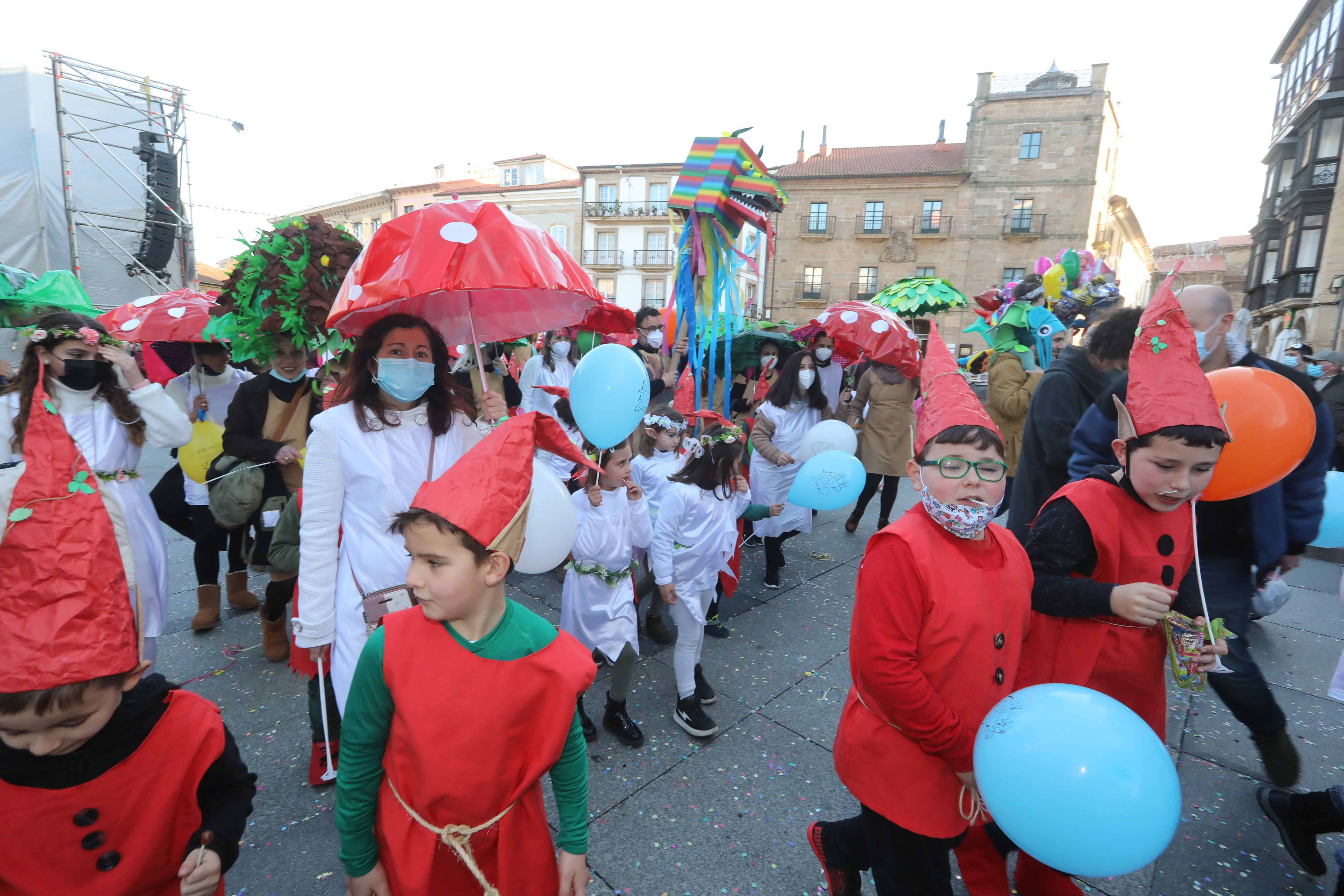 Fotos: Los escolinos se reencuentran con el Antroxu