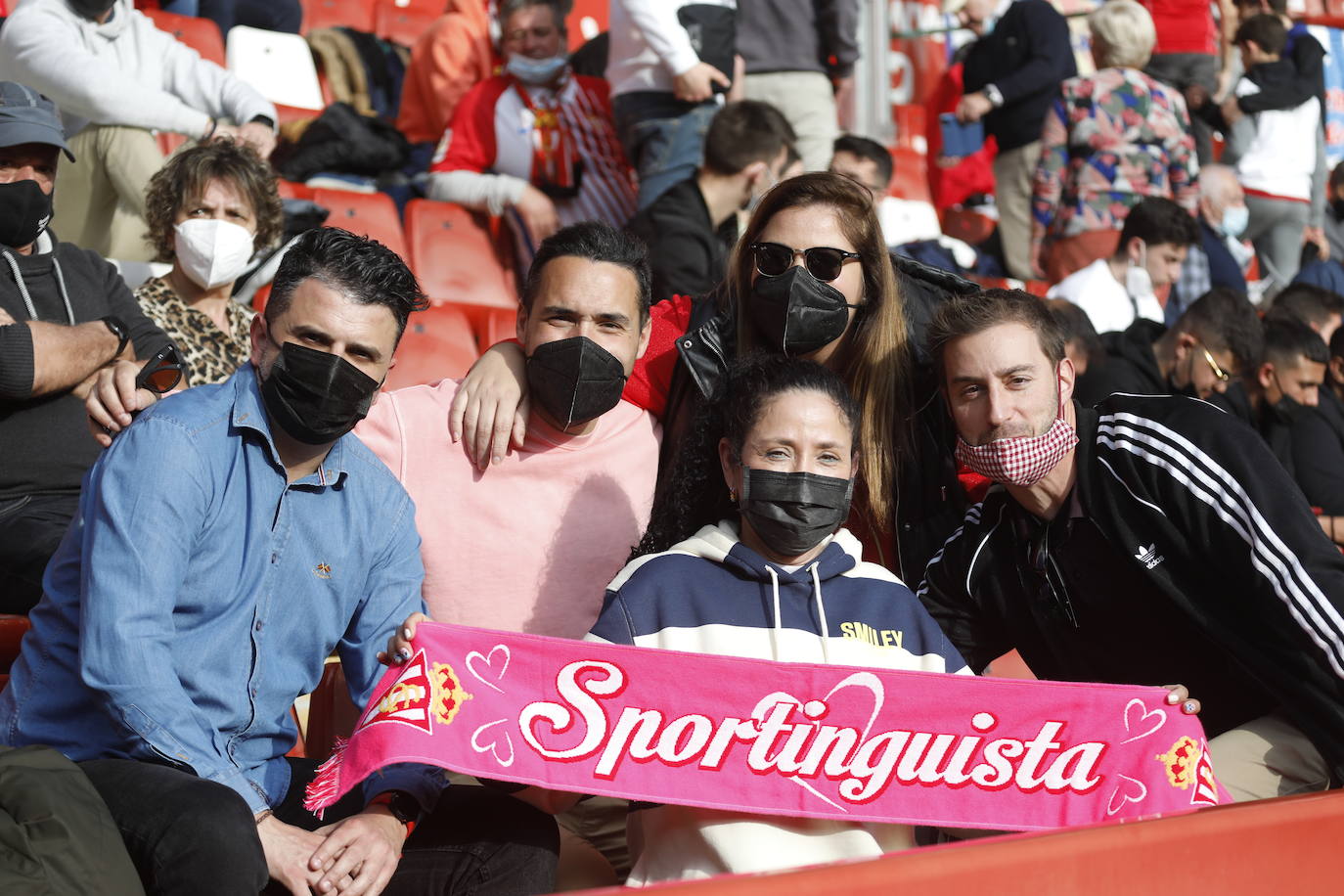 Fotos: ¿Estuviste en el Sporting - Zaragoza? ¡Búscate!