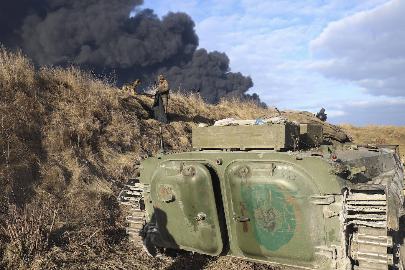 Fotos: El cuarto día de guerra en Ucrania, en imágenes