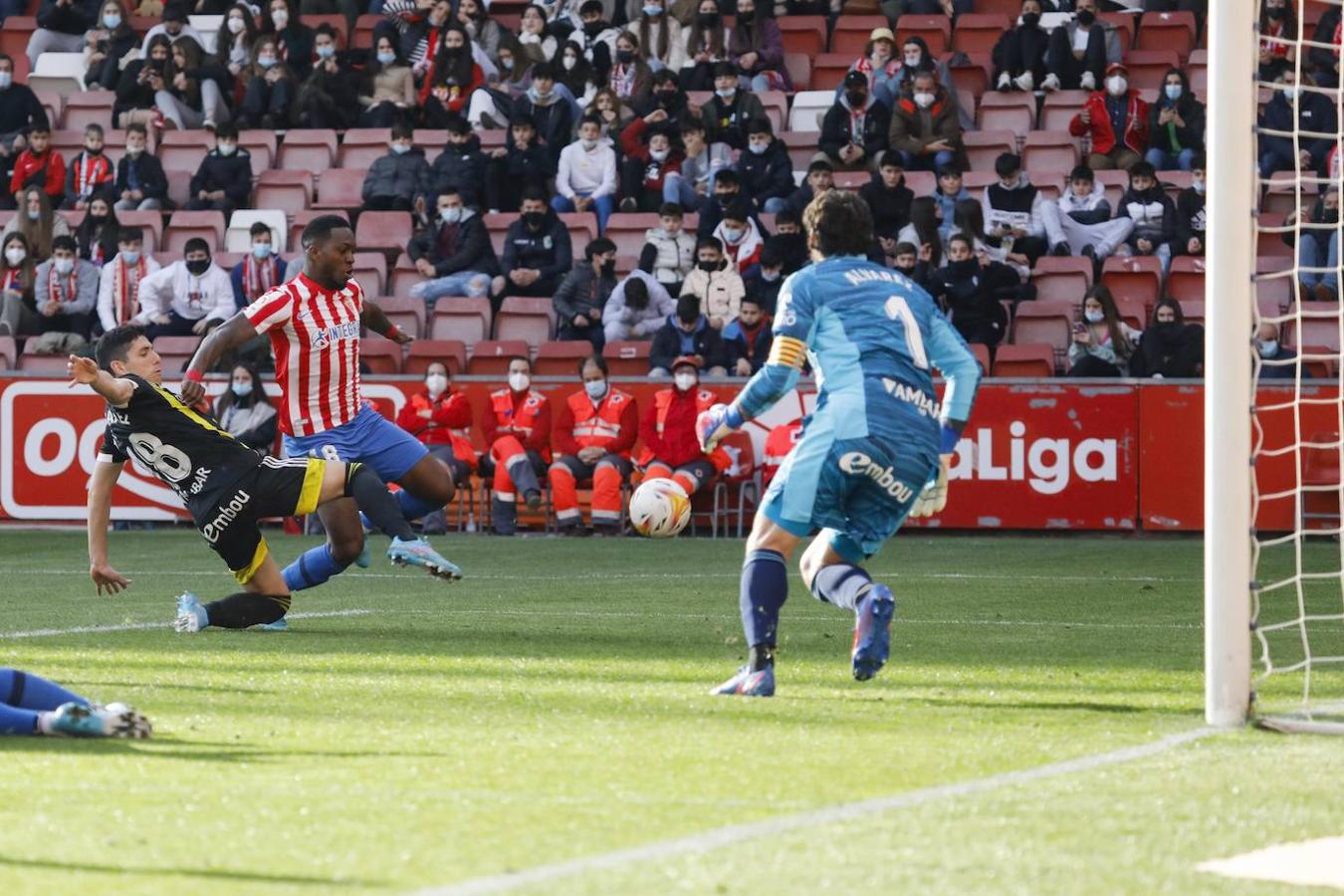 Fotos: Las mejores jugadas del Sporting - Zaragoza